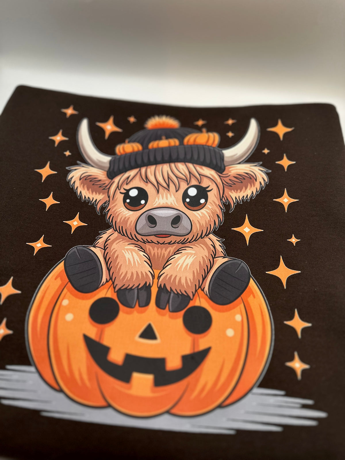 Fall Highland Cow Sweatshirt