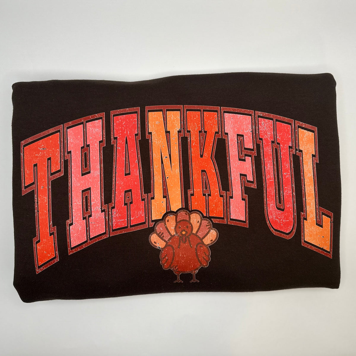 Thankful Turkey (Distressed) Sweatshirt