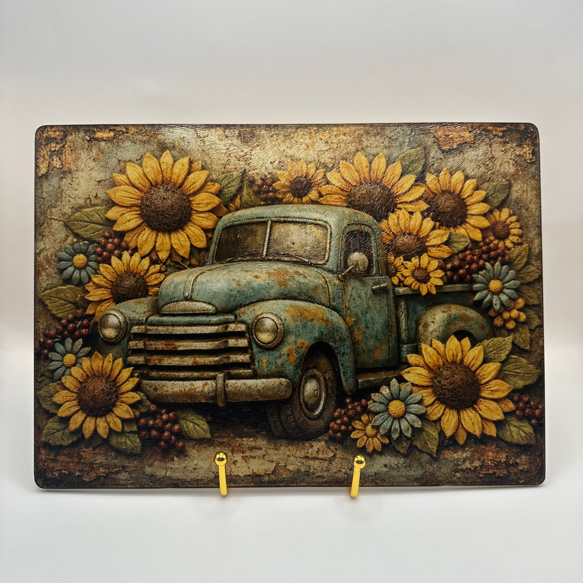 Vintage Truck Cutting Board