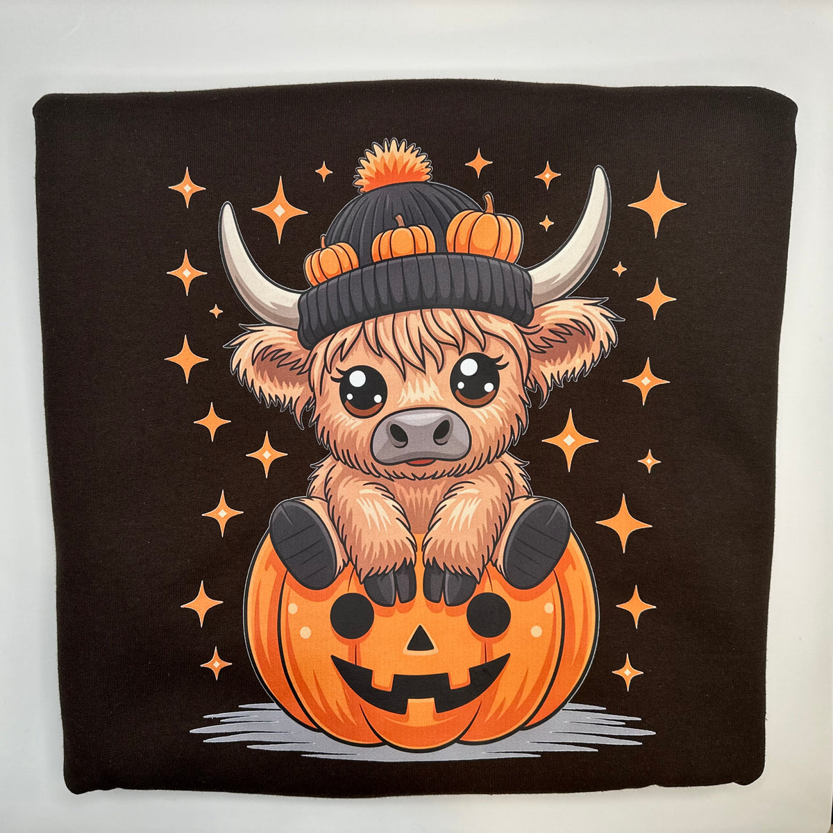 Fall Highland Cow Sweatshirt