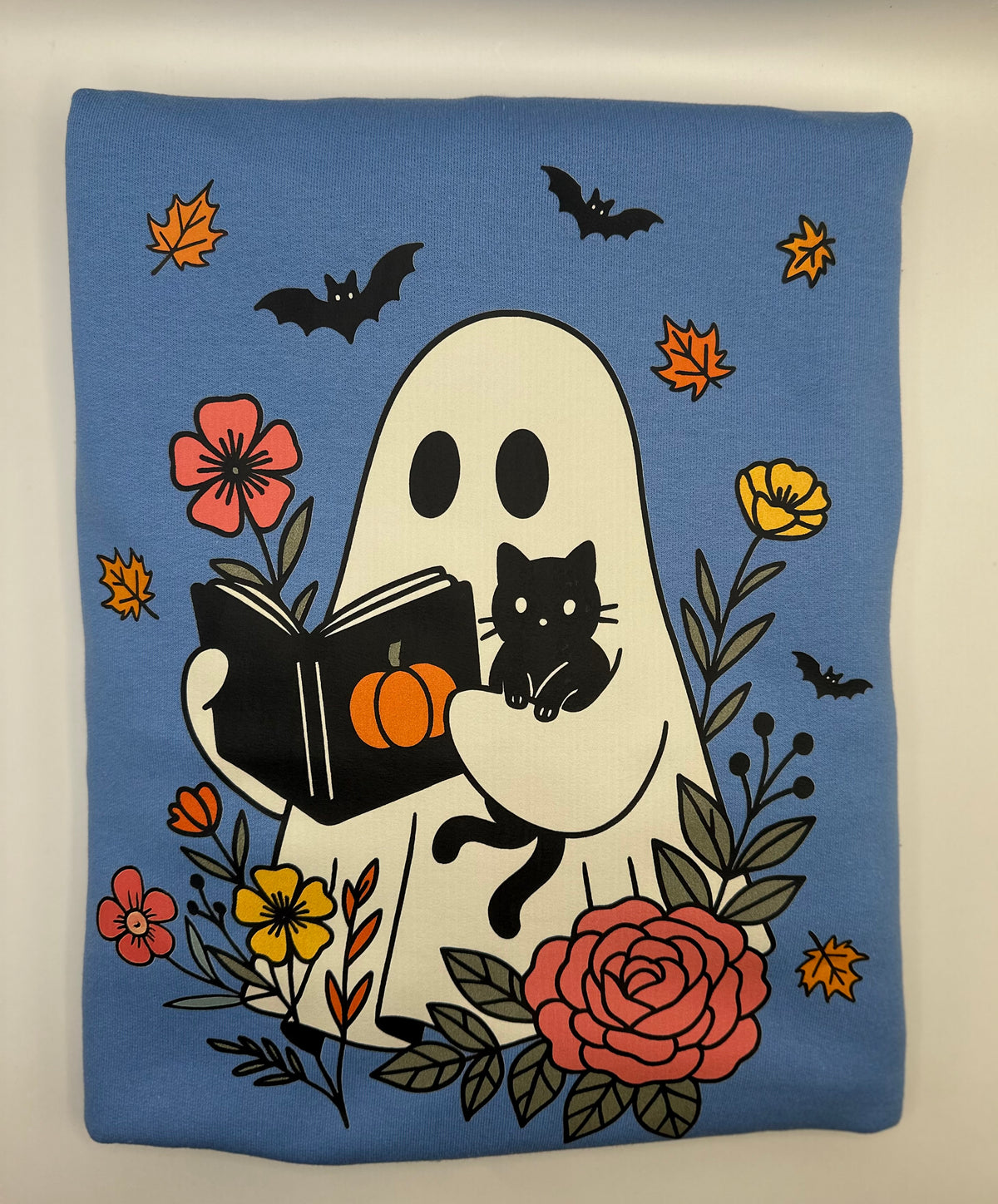 Ghost Reading Sweatshirt