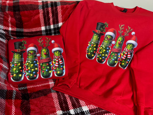 Holiday Pickles Sweatshirt
