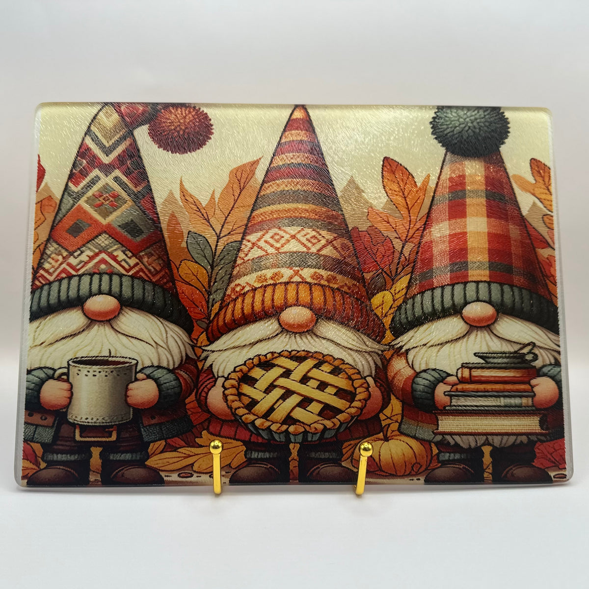 Autumn Gnomes Cutting Board