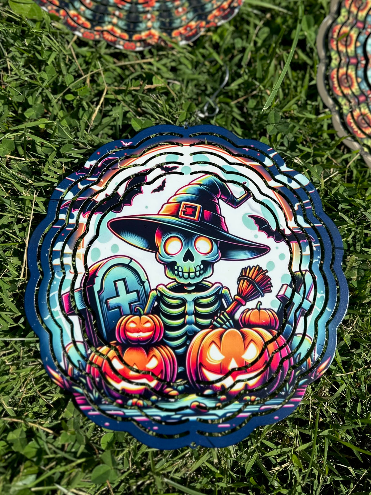 Skeleton Wind Spinner – 8in