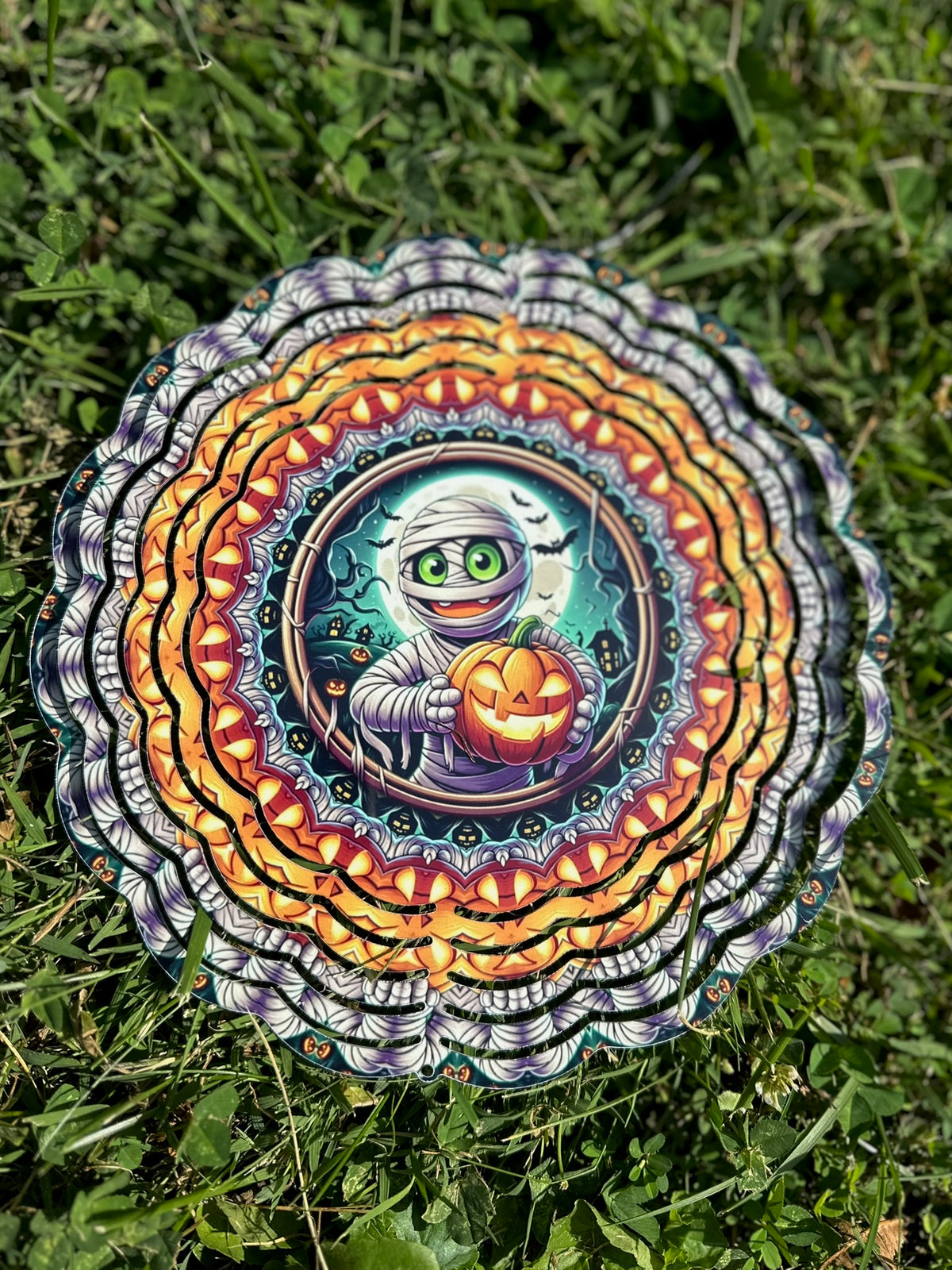 Mummy Wind Spinner – 8in