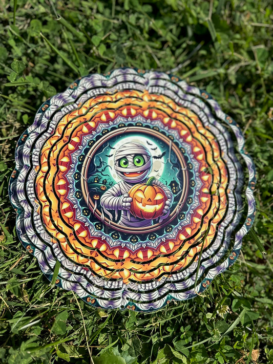 Mummy Wind Spinner – 8in
