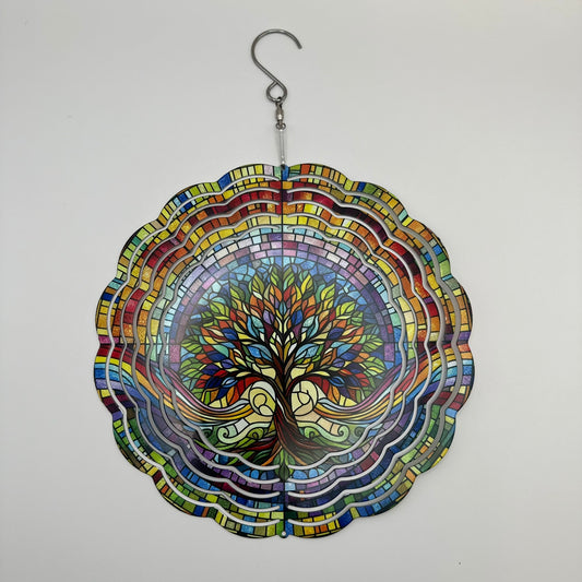 Tree of Life Wind Spinner – 8in