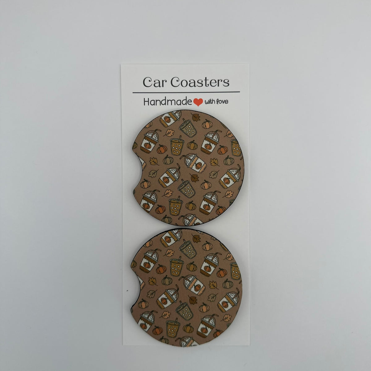 Autumn Coffees Car Coasters